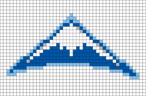 Denver Nuggets Pixel Art