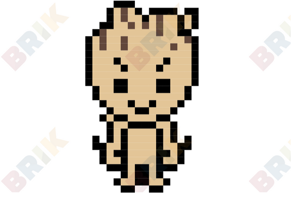 Baby Groot Pixel Art