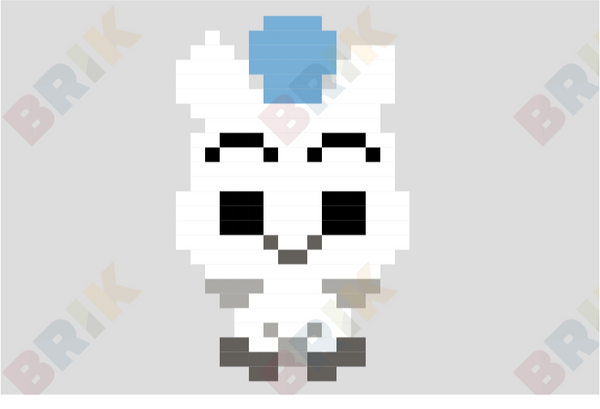Baby Pegasus Pixel Art