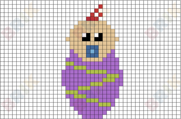 Baby Pixel Art