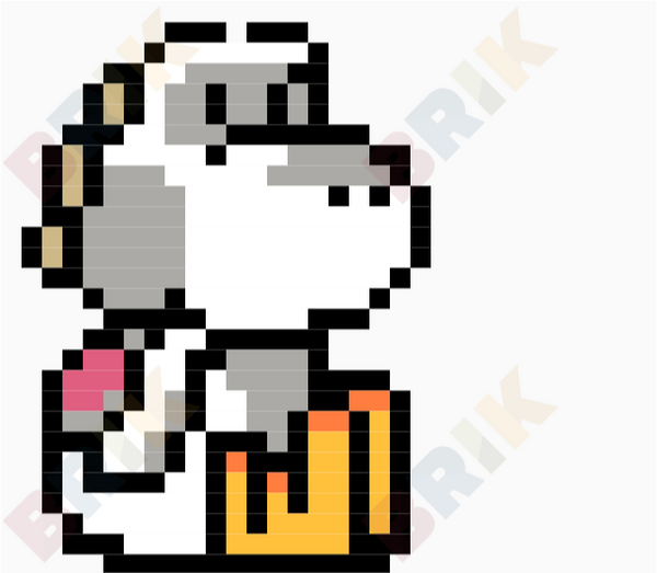 baby white yoshi