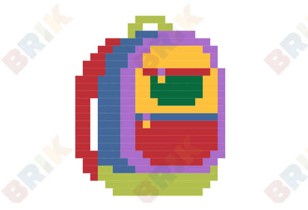 Backpack Pixel Art