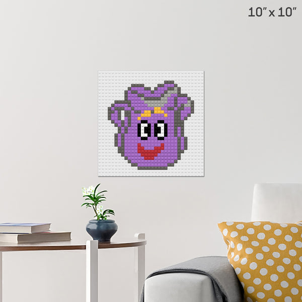 Backpack Brick Poster