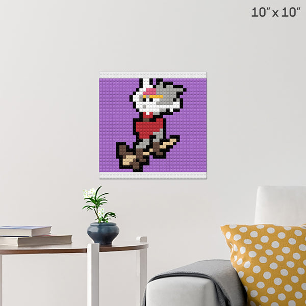 BAD GRIL COVEN Brick Poster