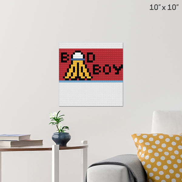 Badboy Brick Poster