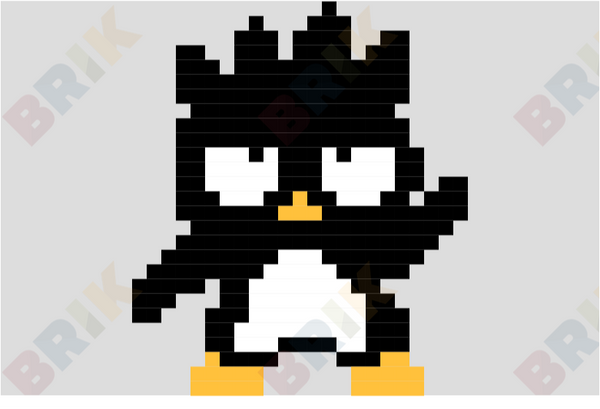 Badtz-Maru Pixel Art
