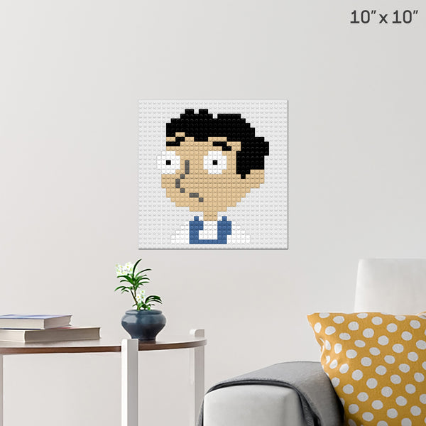 Baljeet Brick Poster