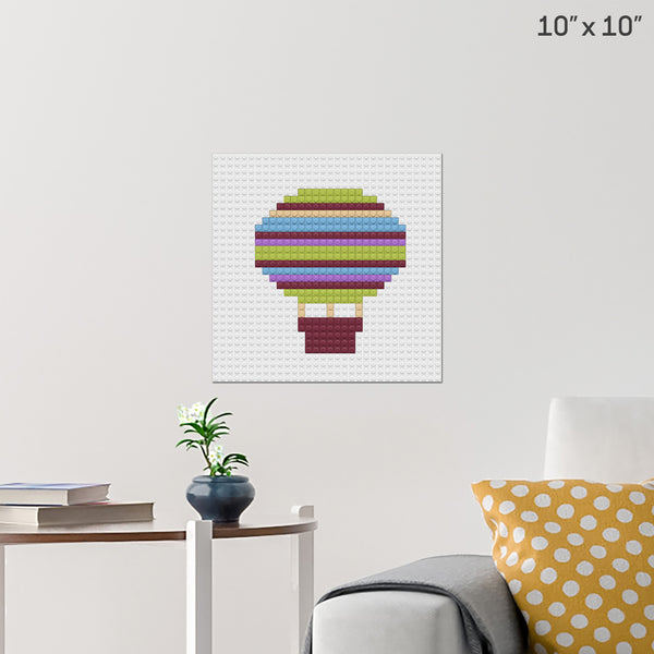 balloon pro Brick Poster