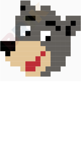 Baloo Pixel Art