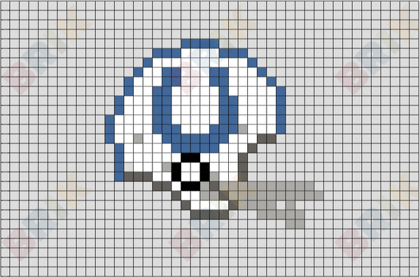 Baltimore Colts Pixel Art