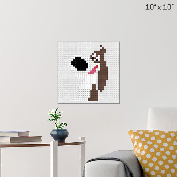 Barnyard Dawg Brick Poster