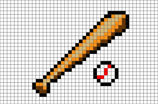 Baseball Pixel Art