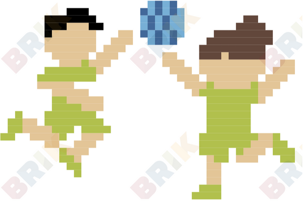 Basketball Pixel Art