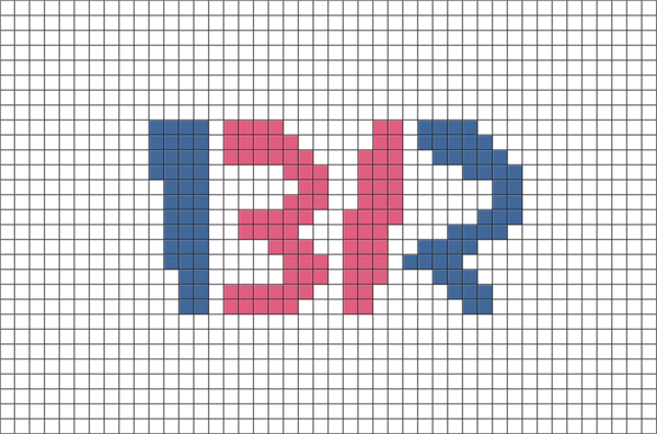 Baskin Robbins Pixel Art