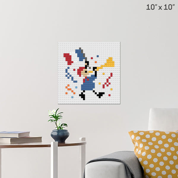 Bastille Day Brick Poster