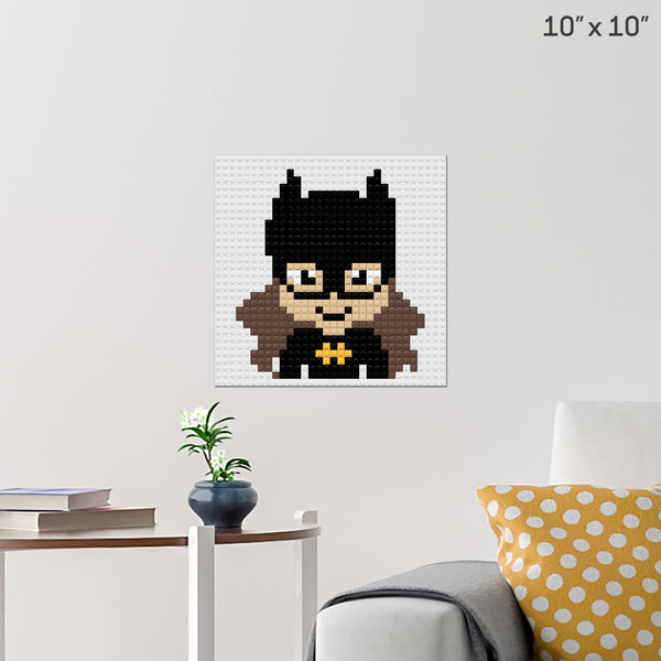 Batgirl Brick Poster