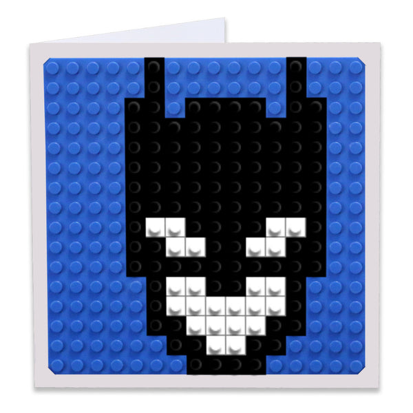 Batman Mask Greeting Card