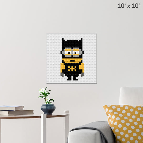 Batman Minion Brick Poster