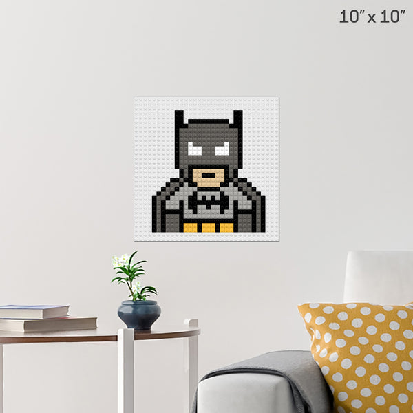 batman Brick Poster