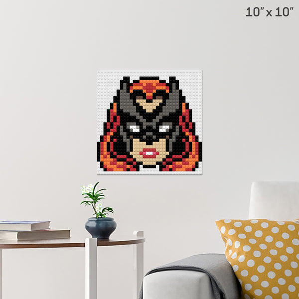 Batwoman Brick Poster