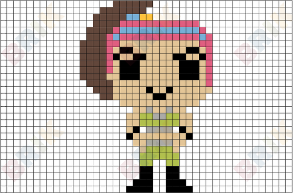 Bayley Pixel Art