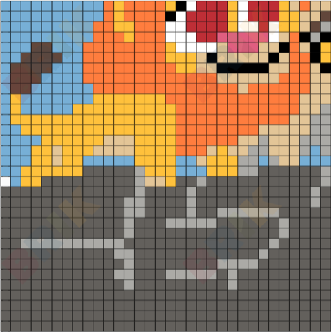 The Lion King 3 Pixel Art
