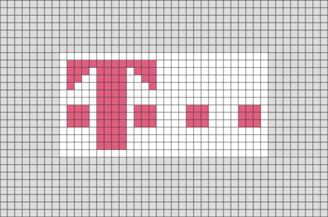 Deutsche Telekom Pixel Art