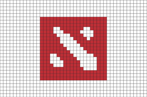 Dota 2 Pixel Art