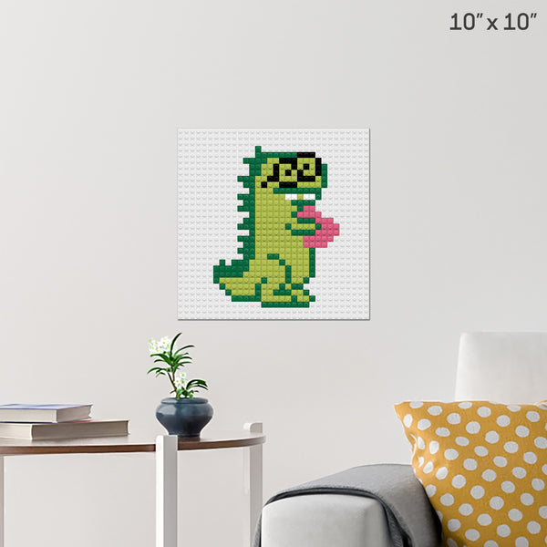 Be a Dork Day Brick Poster