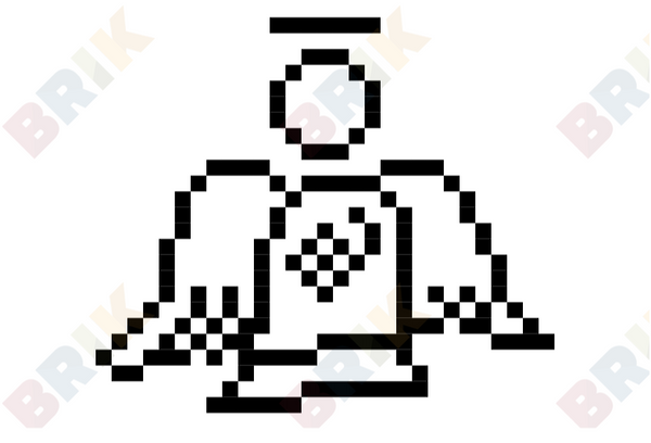 Be An Angel Day Pixel Art
