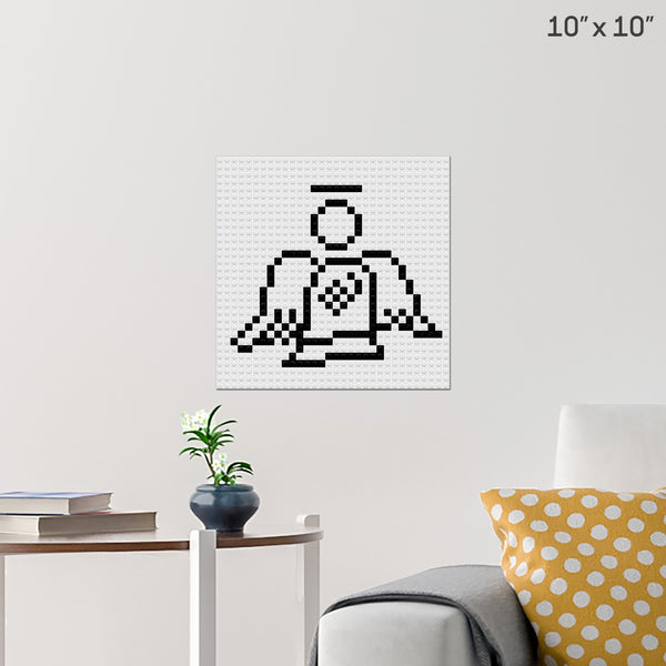 Be An Angel Day Brick Poster