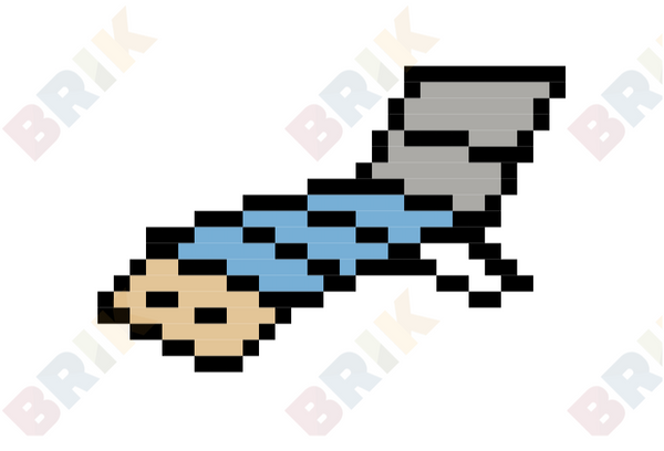 Beach Chair Pixel Art