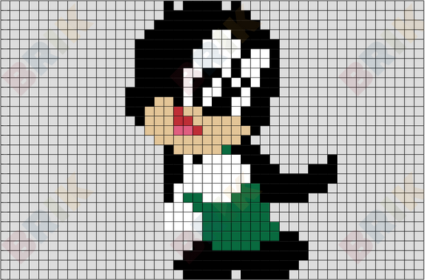 Beans the Cat Pixel Art