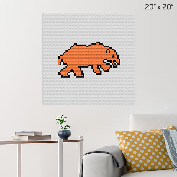 Bear Brick Poster