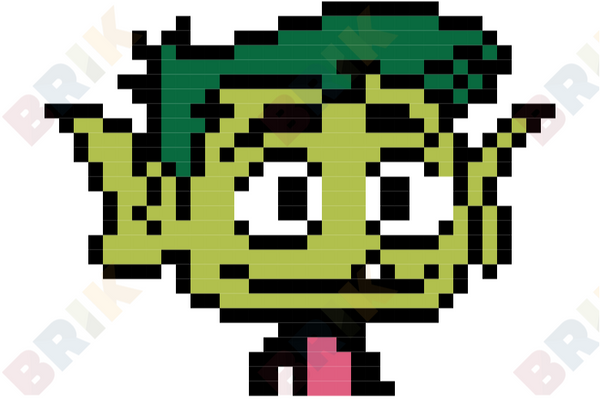 Beast Boy Pixel Art
