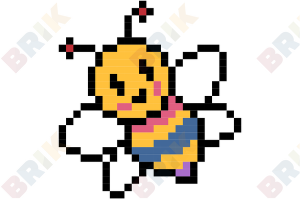 Bee Pixel Art