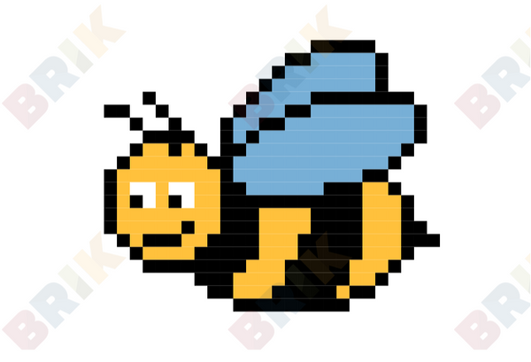 Bee Pixel Art