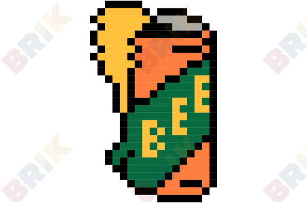 Beer Can Appreciation Day Pixel Art