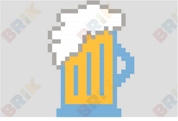 Beer Pixel Art