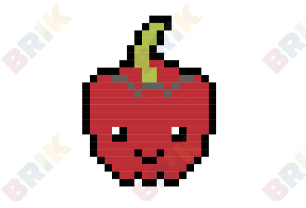 Bell Pepper Pixel Art