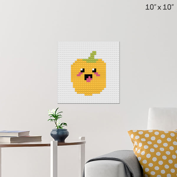 Bell Pepper Brick Poster