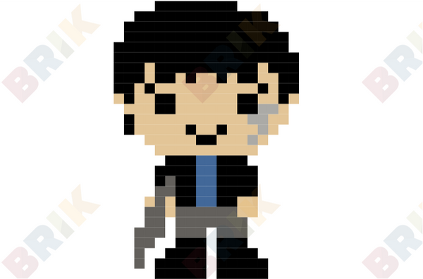 Bellamy Blake Pixel Art