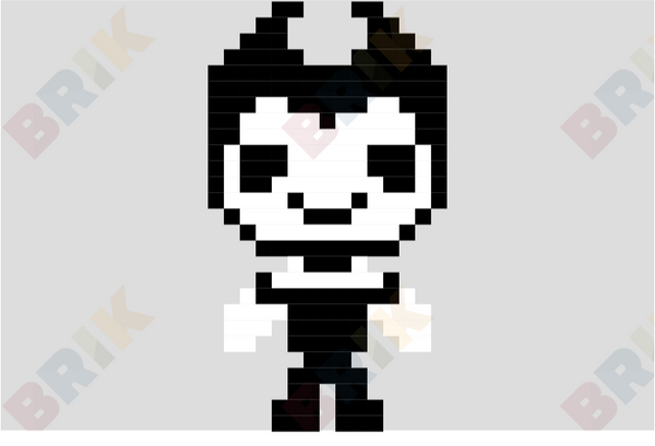 Bendy Pixel Art