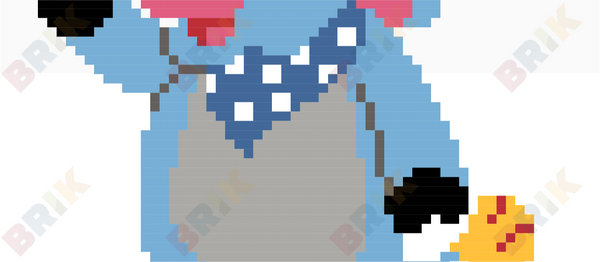 Benny the Cow Pixel Art