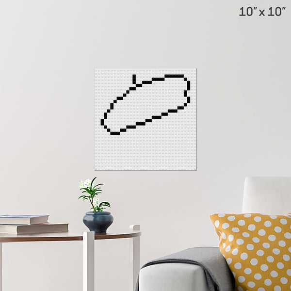 beret Brick Poster