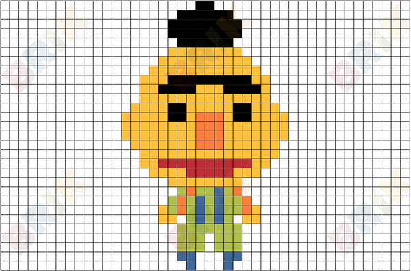 Bert Pixel Art