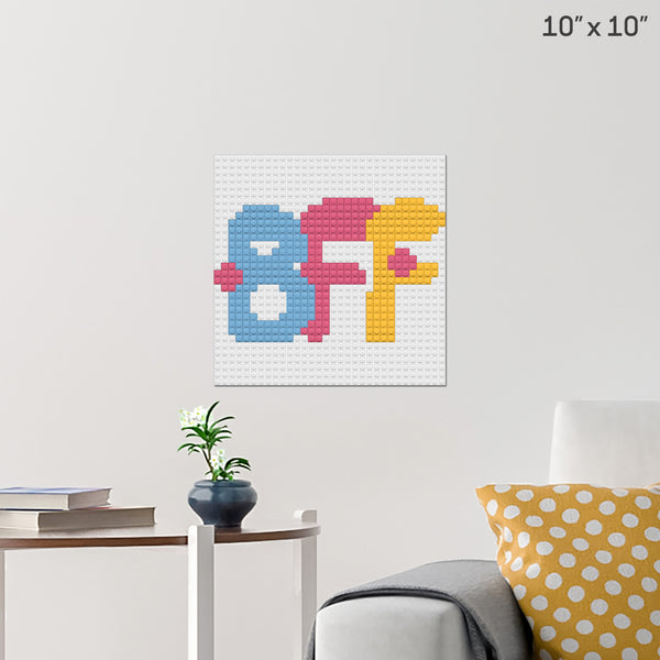 Best Friends Day Brick Poster