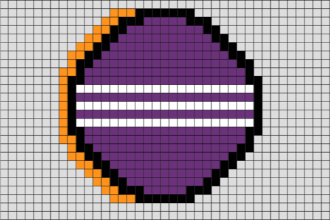 Eclipse Logo Pixel Art