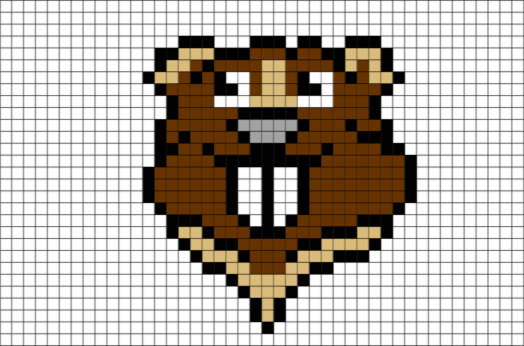 Woodchuck Pixel Art