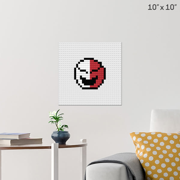 Big Bertha Mario Brick Poster